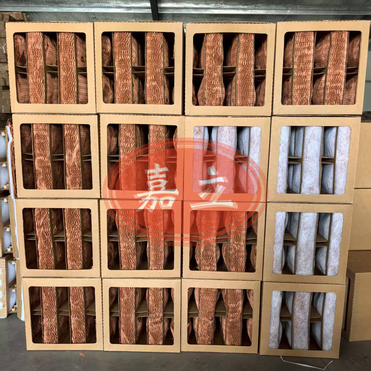 积石山纸盒式干湿过滤器